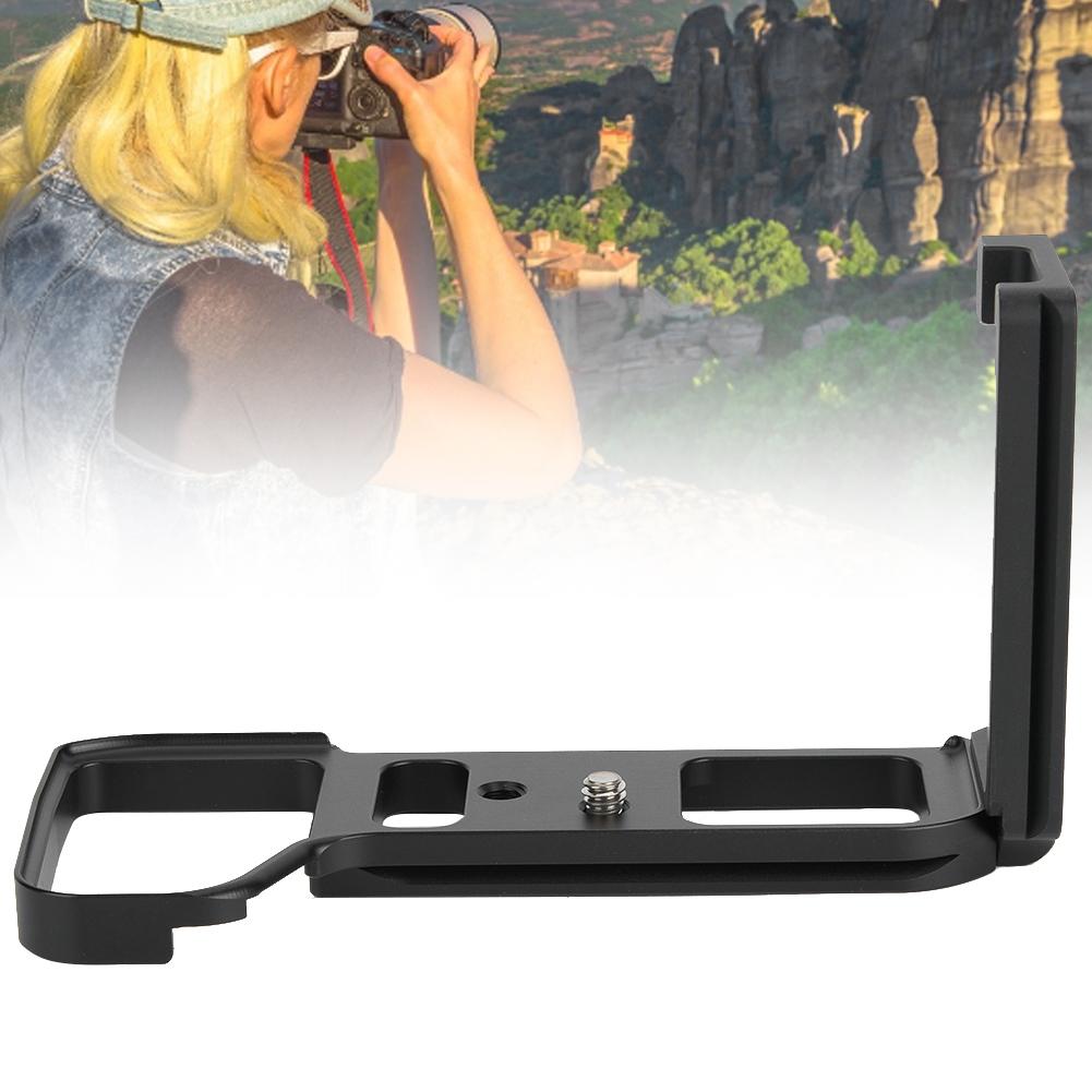 Kovová rychloupínací L deska Držák Vertikální rukojeť pro fotoaparát Sony A9 A7R3 M3