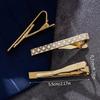 Classic Tie Clips Metal Necktie Pin For Men Formal Wedding Ceremony Male Women Ties Suit Accessories
