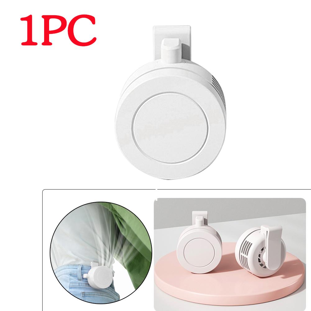 

Мини клипса-вентилятор Подвесной поясной шейный вентилятор Девочка Электрический вентилятор для охлаждения воздуха 900 мАч USB Бесшумный вентилятор 3 скорости для кемпинга на открытом воздухе, рыбалки