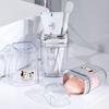 1 Set Portable Travel Cartoon Puppy Toothbrush Cup Household Travel Camping Soap Storage Box Toothbrush Toothpaste Mouthwash Cup