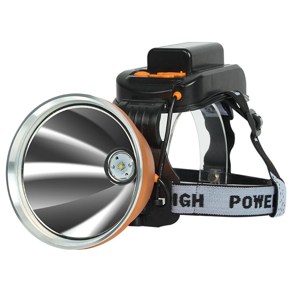 LED Headlamp Multifunction High Brightness USB Rechargeable Head Lamp for Outdoor Camping Emergency
