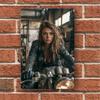 Vintage Motorcycle Metal Sign for Women - 8x12 Inch Pre-Drilled Decor for Home Bar Garage Cafe Club - Durable Motorcycle Accesso