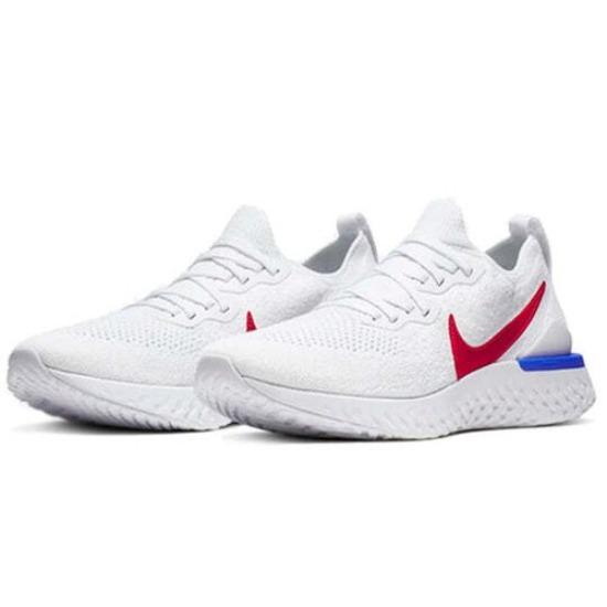 Nike Epic React Flyknit 2 Classic Cortez CJ8295-100 EU 42.5 белый/синий