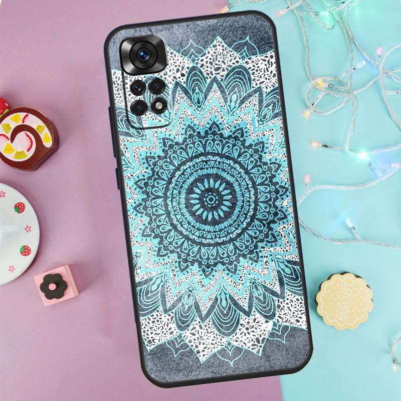 Mandala Mandala Case For Xiaomi Redmi Note 9 10 11 12 13 14 Pro 9S 10S 11S 12S Redmi 14C 10C 12C 13C Cover