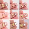 5pcs Stainless Steel Tree of Life Charms for Jewelry Making Moon Cross Butterfly Snake Pendant Tiny Charm Bracelet Earrings DIY 1