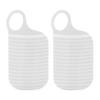 2Pcs Mini Laundry Boards Underwear Sock Wash Boards Hanging Hole Design Widely Used Portable Mini Wash Boards