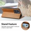 For Motorola Moto G86 Power 5G Case Wallet Tri-Color Stitching Leather Phone Cover with Elastic Wristband