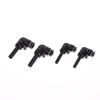 2/10 Stück Plj 4/6/8/10mm Pneumatischer Schnellsteck-Reduzierer Plj8-6/6-6mm Stange Pneumatisches Durchgangs-Winkelstück-Stangenverbinder