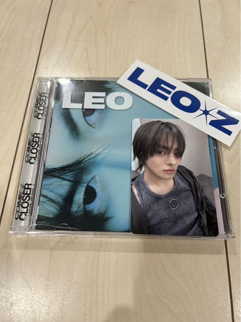 

[USED] Rio LEO COME CLOSER Album Irio Voicepla Trading Card Black