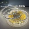12V Flicker-Free LED Strip Light, 2835 SMD, Self-Adhesive for Living Room