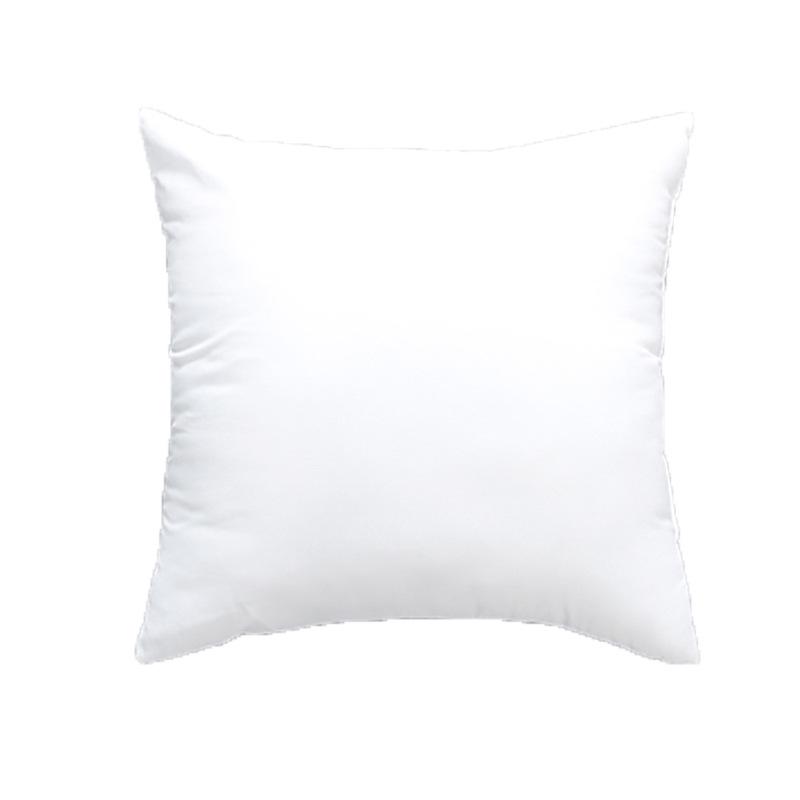 Feather Velvet Pillow Core - Napped Fabric Sofa Cushion & Car Lumbar Support (45 X 50)