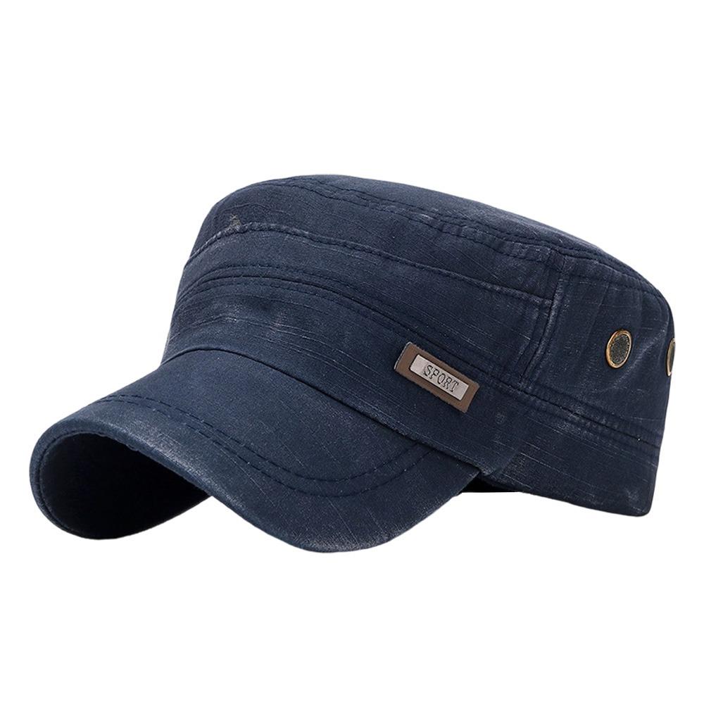 

Fashion Anti-UV Fishing Hat Cotton Retro Sun Hat Outdoor Sunscreen Casual Peaked cap Spring Summer Fishing Hat синий