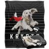 SUPERMAN Silky Lines Krypto Supersoft Blanket