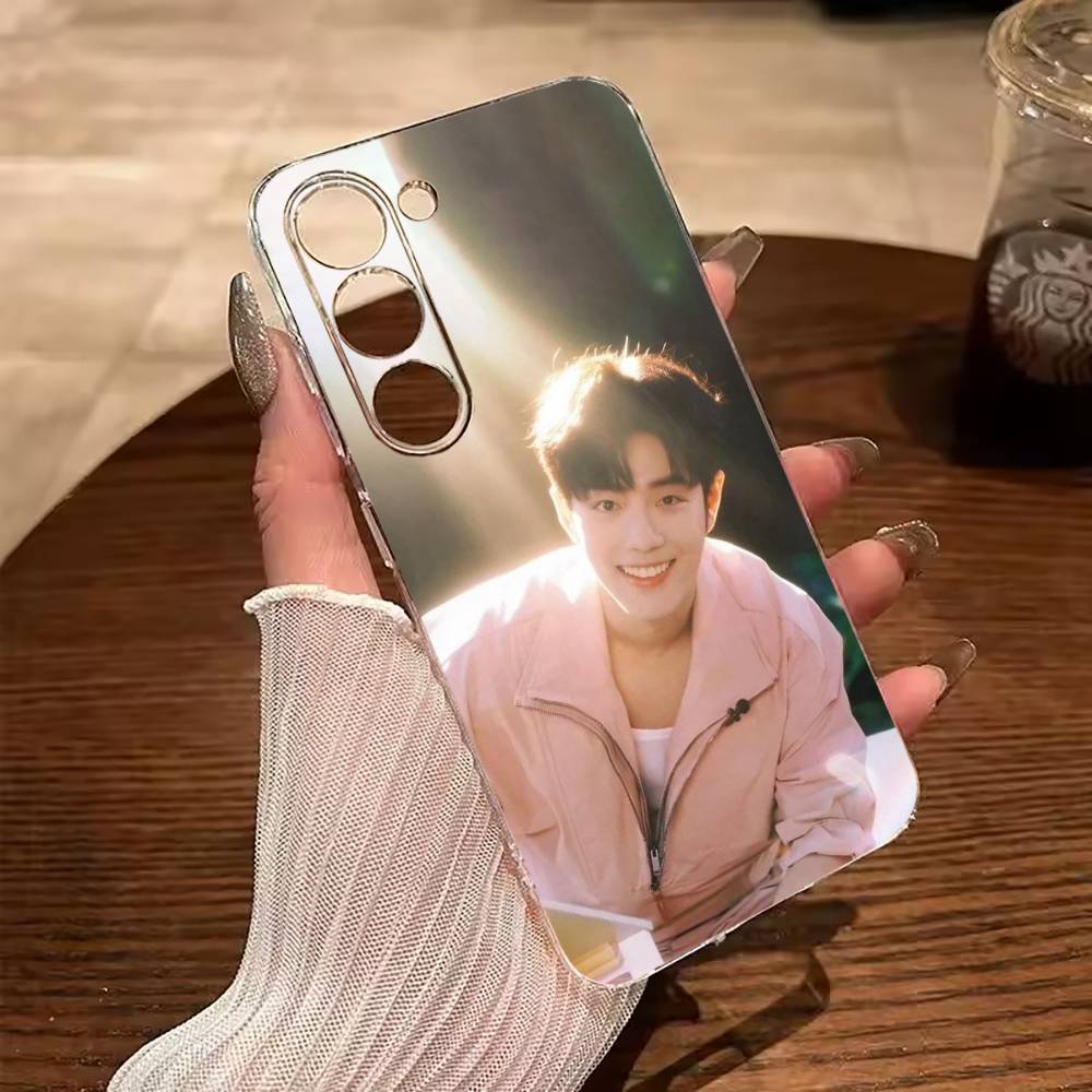 X-Z-Xiao- Zhan Clear Phone Case for Samsung Galaxy A71, A70, A52, A51, A40, A30