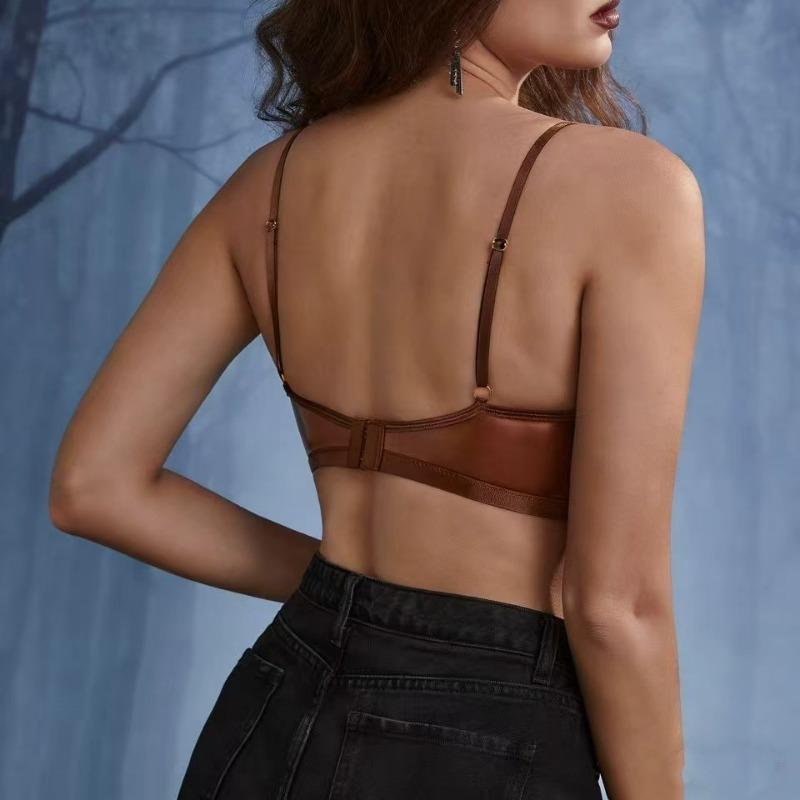 Y2k Sexy Gothic Cross Back Bra For Women
