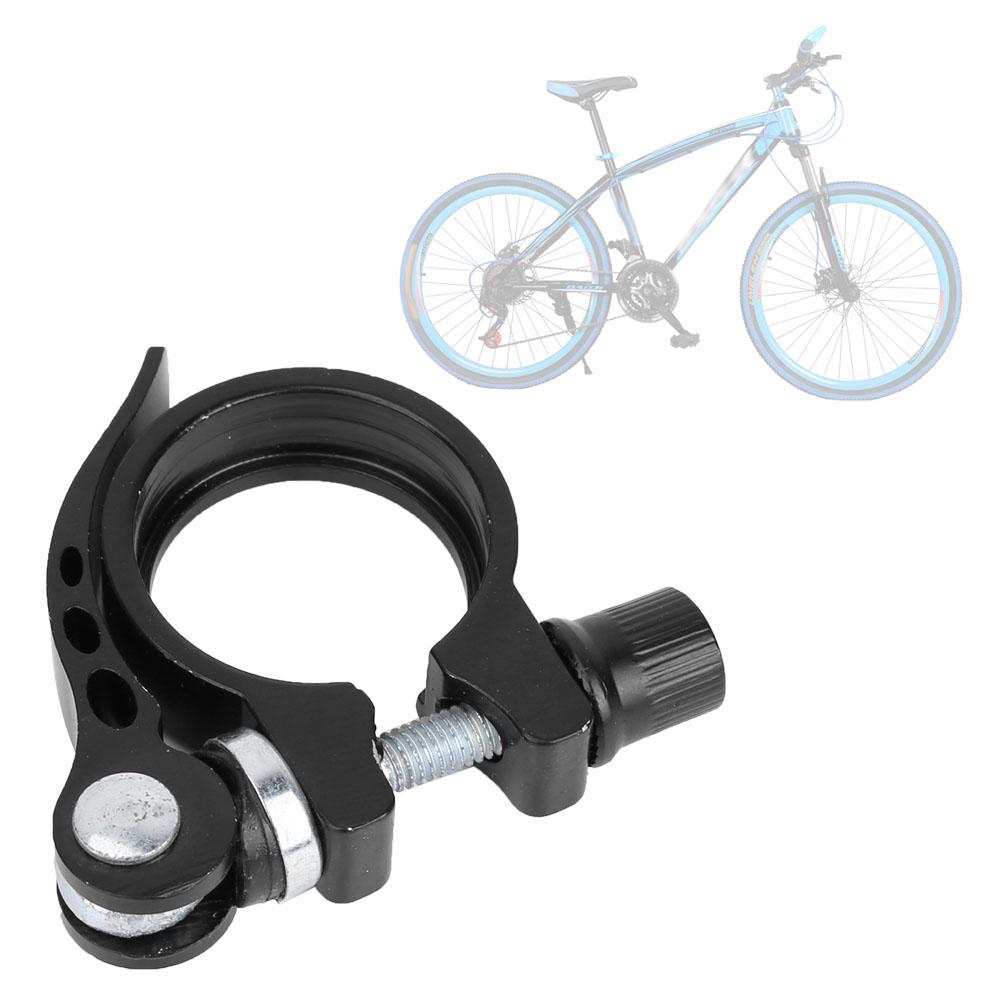 Clemă pentru tijă de șa din aliaj de aluminiu pentru bicicletă de drum cu eliberare rapidă(31.8mm)