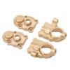 RC Steering Cup Providing Balanced Replaceable Golden Brass Steering Cup Gear Cover for FMS FCX24 1/24 Crawler