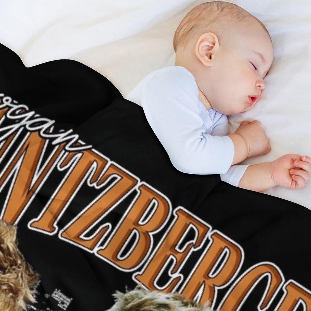 Logan Huntzberger Signature Vintage Retro Bootleg Rap Style Throw Blanket Manga Christmas Decoration Baby Blankets