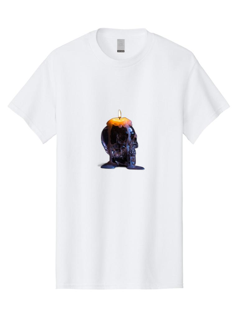 Skull-Candle-3 Mens Graphic Tee, 100% Cotton, Casual Summer Wear