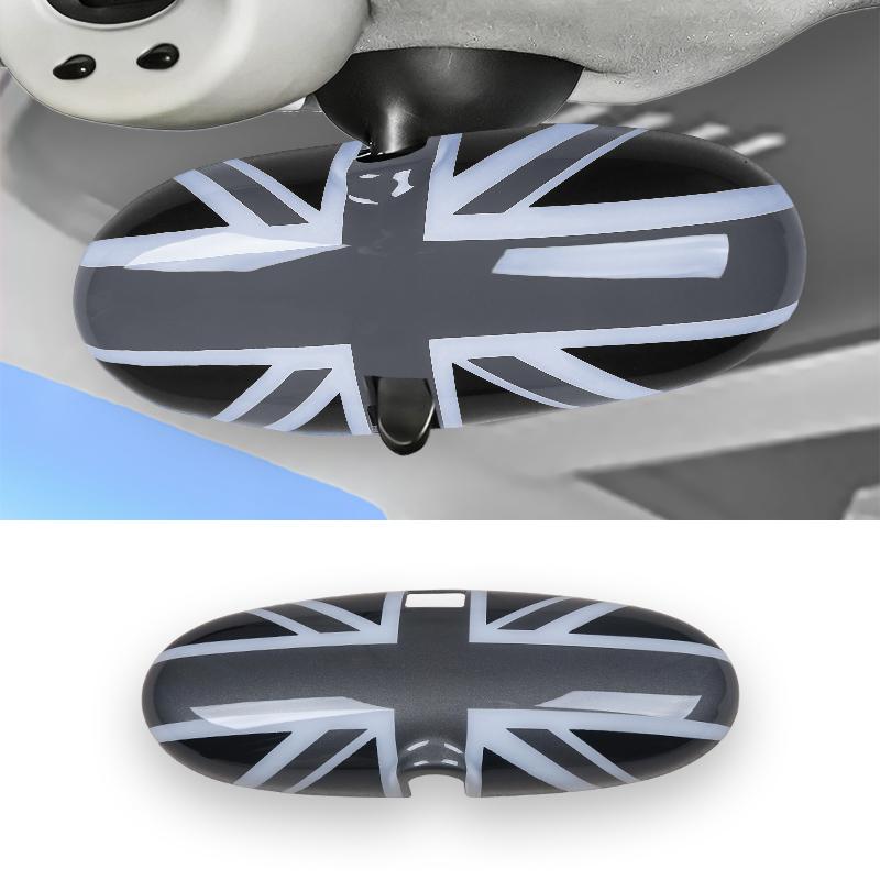 ABS Plastic Car Rear View Mirror Cover For MINI Cooper R50 R52 R53 2000-2004 Rearview Mirror Shell Car Decoration Accessories