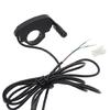 Electric Bike Thumb Input Assembly with ABS Bar Mount and Cable for Daily Unit Exchange, Fit Review and Service