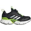 Adidas Climacool Ventania Comfortable Versatile Non-Slip Durable Low-Top Running Shoes Kids Running Shoes Black Green JR3205