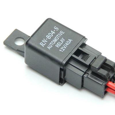 12V Universeller Nebelscheinwerfer-Kabelbaum 40A Arbeitslicht Lampen-Stecker Schalter Relais-Kit Für LED-Arbeitsleuchte
