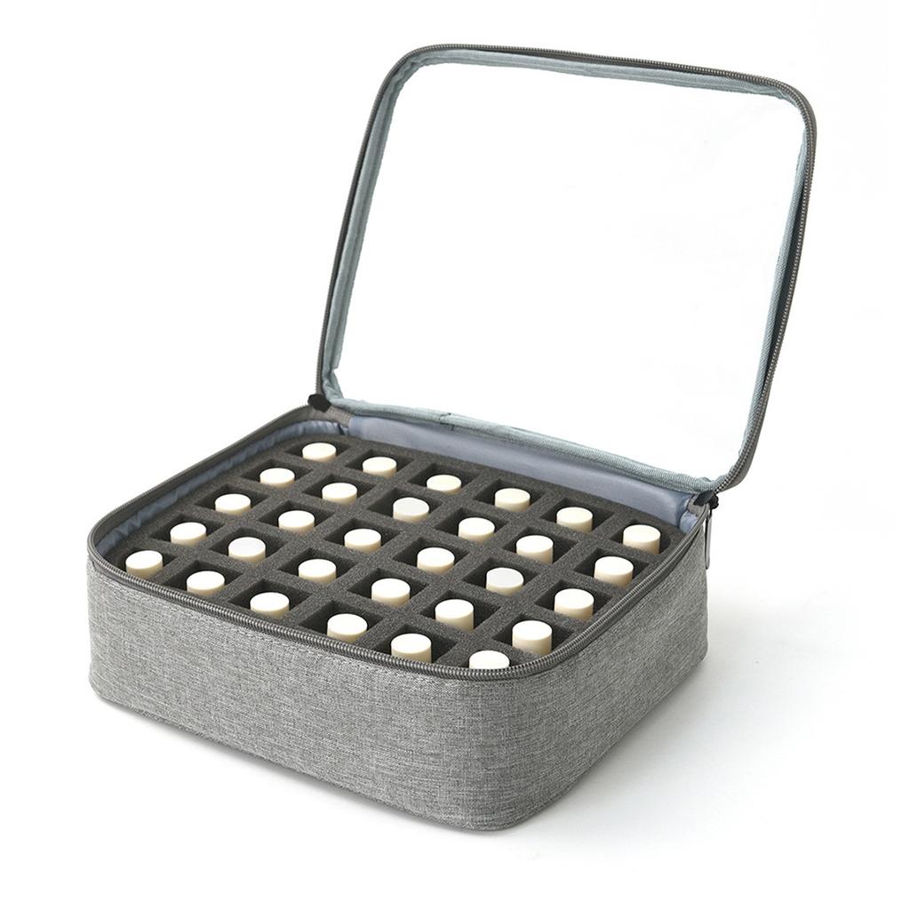 Nail Polish Organiser Case Portable Makeup Bag Travel Storage For Manicurist Nail Polish Storage Box