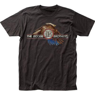 The Doobie Brothers Eagle T-Shirt– Men’s Rock Music Classic Band Tee Black S–4XL Unisex T-Shirt