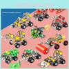 Alloy Construction Toy Kit For Kid With Diy Engineering Model Building Playset For Children