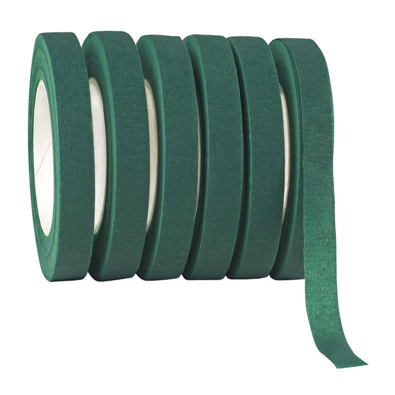 

6Roll 30Yards Floral Tape 1.2cm Flower Floral Tapes for Bouquet Stem Wrapping Floral Crafts Wedding Bouquet Floristry Tape Set