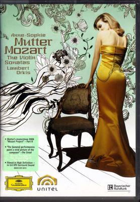 DVD MOZART / ANNE-SOPHIE MUTTER - LAMBE - Violin Sonatas 004400734213 Deutsche Grammo 2006 Europe Classical Used