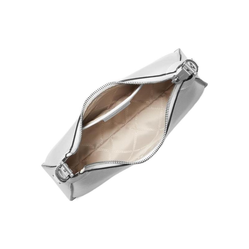 MICHAEL KORS Wilma classic presbyopic chain leather armpit bag crescent bag hand shoulder bag women's white