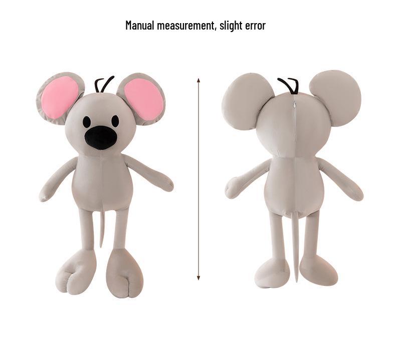 Little Squeak Mouse Plush Doll - Cute, Soothing Toy & Sleeping Pillow for Kids