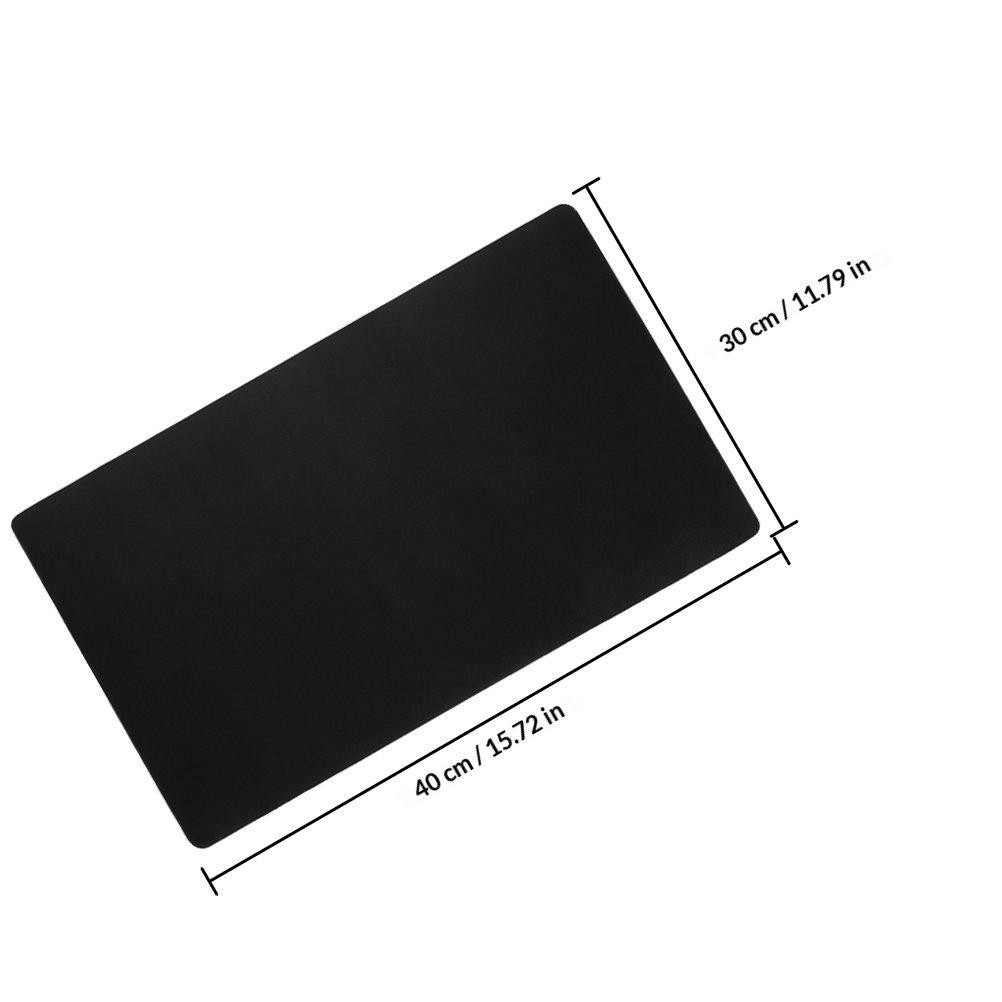 

PU Front Door Mat Non Slip Absorbent Fast Drying Minimalist Solid Color Entryway Rug Indoor Entrance Doormat Heavy Duty чёрный