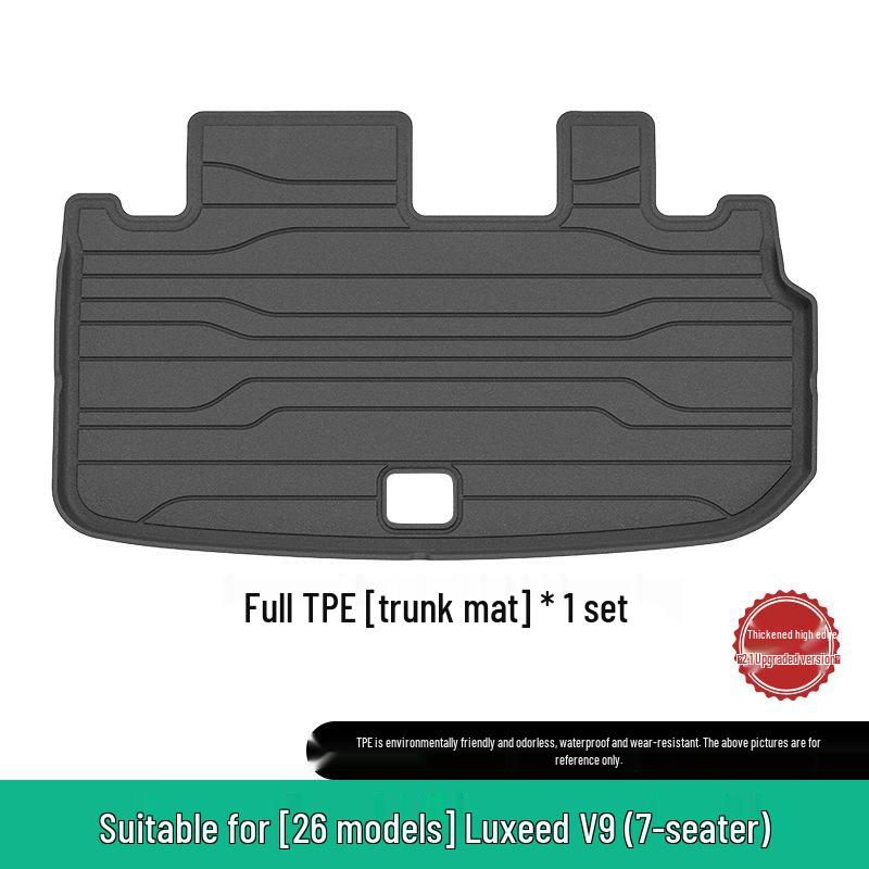 Zhijie V9 TPE Floor, Trunk, and Seat Back Mats for 26 Car Models
