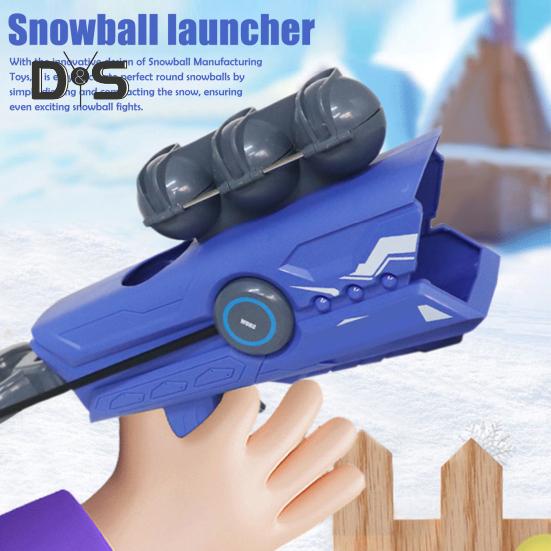 Snow Toys for Kids Snowball Launcher Snow Ball Maker Winter Outdoor Toys Snowball Fight Toy for Kids Adults