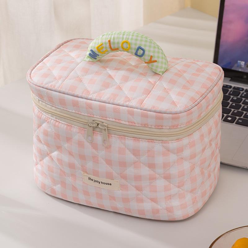 Korean Style Cute Large Capacity Portable Makeup Bag for Travel
