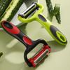 1PCS Kitchen Small Tool three in One Multifunctional Potato Peeler Vegetable Slicer Fruit Peeler Portable Stainless Steel Tool