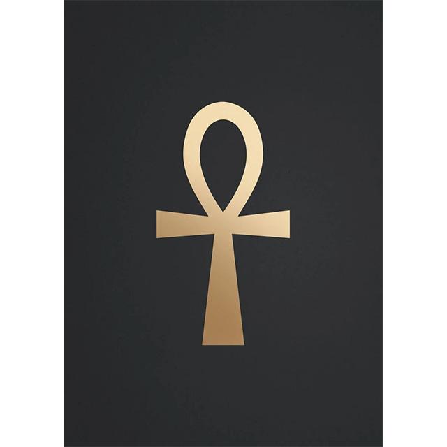 Clean Metal Symbols Egypt Abstract Prints Poster Canvas Painting Modern Wall Art Picture For Living Room Bedroom Home Decoration
