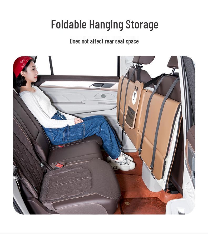 Foldable Car Rear Seat Air Mattress for Sedans & SUVs