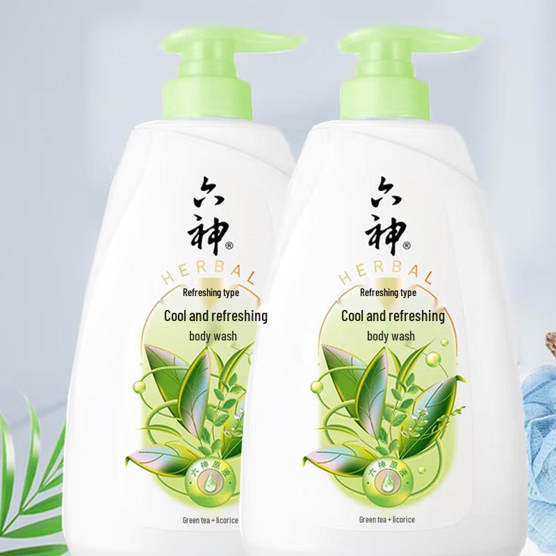 

Liu Shen Cooling & Refreshing Green Tea Shower Gel - Family Pack