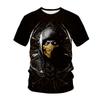 Mortal Kombat 3D Print T-Shirt Fashion Fighting Game Streetwear Kids Sport Casual T Shirt Boy Girl Oversized Tees Tops Clothing