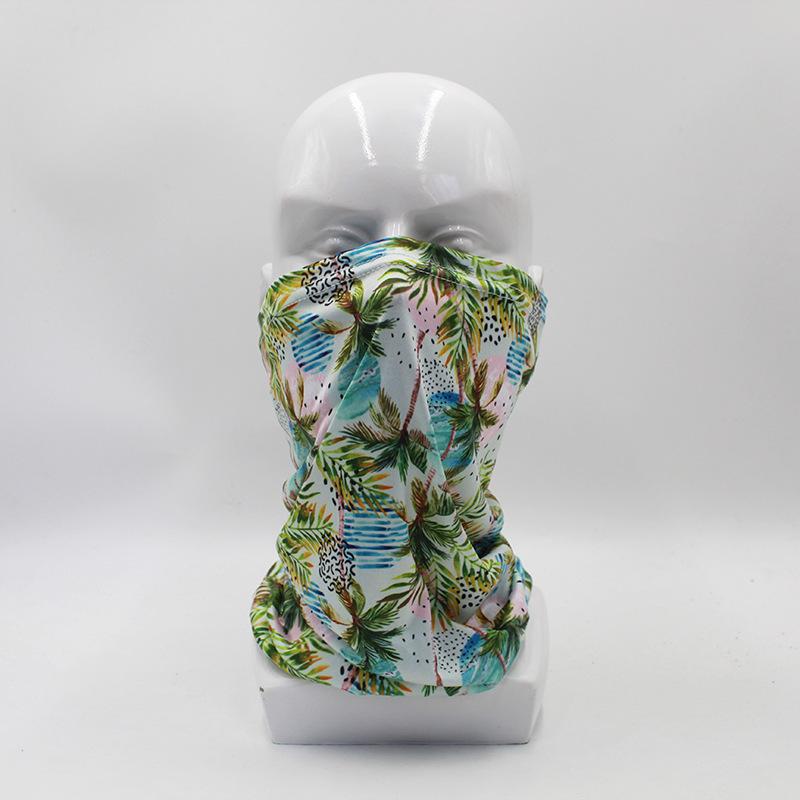 Bicycle Sunscreen Milk Silk Headscarf: Multi-Function Outdoors Face & Neck Cover for Cycling and Fishing