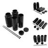 Durable 6 Piece Heavy Duty Dust Seal Set For Harley X48 Motorcycle Front Forks