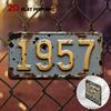 AL Sign  Vintage Durable Metal Plaque Wall Decor  Rustic Year Home Office Bar Man Cave Wall Art