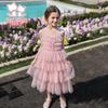 Fuluomi Girls' Summer Fairy Princess Mesh Cake Dress