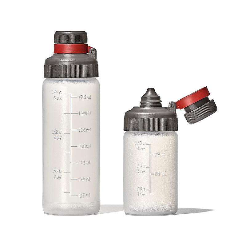 1PC600 800 1000ML Squeeze Sauce Bottles Condiment Dispenser Large Mouth Dustproof Kitchen Seasoning Salad Sauce Olive Oil Bottle