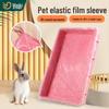Disposable Elastic Film Cover for Rabbit Cage and Guinea Pig Tray