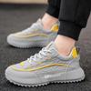 Men's Canvas Shoes New Large Size Fashion Thick Soled Sneakers Breathable Casual Sports Shoes Men Outdoor Hiking Shoes for Men